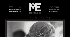 Desktop Screenshot of me-salon.com